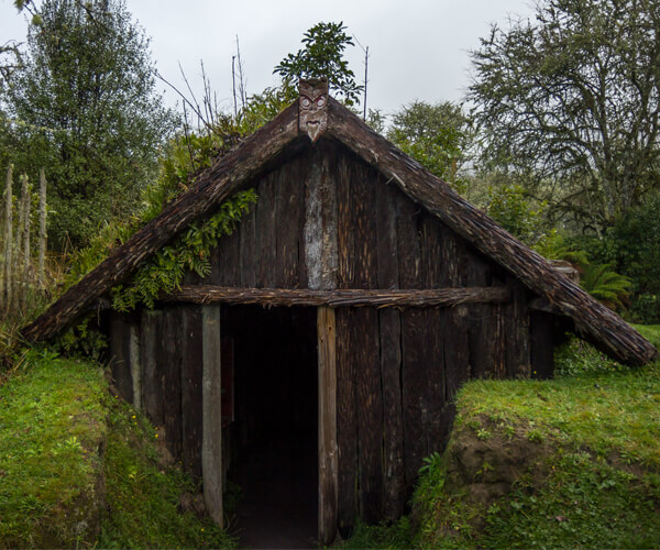 The Buried Village of Te Wairoa is famous historical site-museum which saves remains after the massive volcanic eruption in 1886